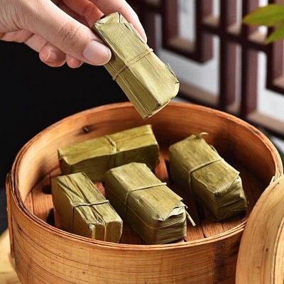 四川宜宾特产小黄粑叶儿粑240g早餐糯米红糖糍粑半成品竹叶糕美食1袋图4