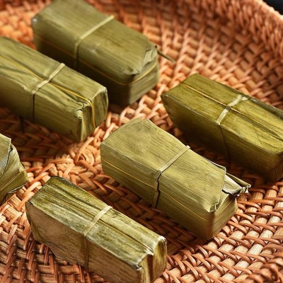 四川宜宾特产小黄粑叶儿粑240g早餐糯米红糖糍粑半成品竹叶糕美食1袋图3