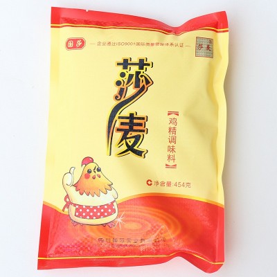 四川莎麦鸡精调料454g 大袋商用火锅米线大包调味料沙麦鸡精批发1袋图3