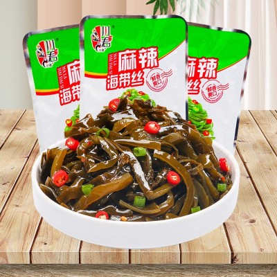 川君麻辣海带丝开袋即食下饭菜开味解馋休闲麻辣零食小吃批发代发1包图3