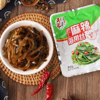 川君麻辣海带丝开袋即食下饭菜开味解馋休闲麻辣零食小吃批发代发1包图4