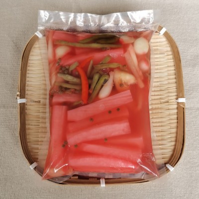 四川传统老坛什锦泡菜酸辣脆泡萝卜豇豆下饭菜咸菜餐饮批发代发1袋图4
