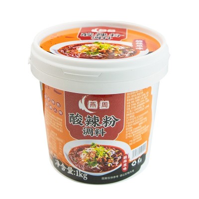 重庆酸辣粉底料商用调料酸辣酱料配方桶装开店方便粉丝酱味调料包1桶图4