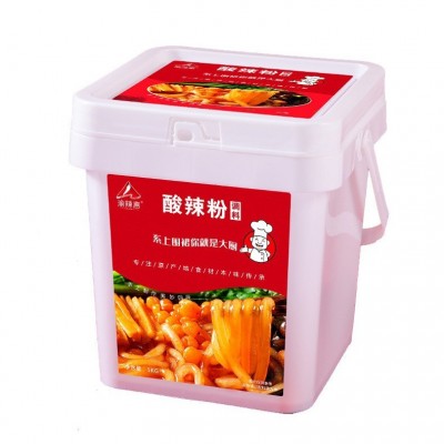 重庆酸辣粉调料商用酱料麻辣小面调料底料餐饮开店工厂直销品质好1桶图5