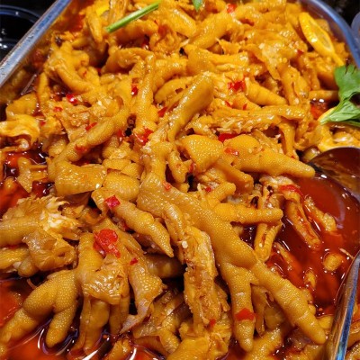 脱骨侠无骨鸡爪批发5斤摆摊餐饮店夜市超市商场小吃街等商用装1袋图4