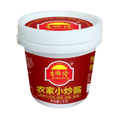 吉顺隆农家小炒酱桶装麻辣香锅调料包商用回锅肉小炒肉酱料包不辣2桶图5