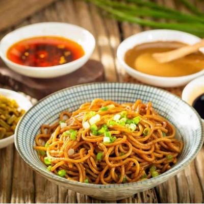 武汉热干面湖北特产碱水面挂面方便速食早餐带调料1人份独 立包装10袋图2
