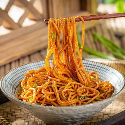 武汉热干面湖北特产碱水面挂面方便速食早餐带调料1人份独 立包装10袋