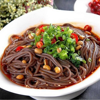 包邮蕨根粉500g九寨沟蕨根粉丝圆粉条火锅粉凉拌粉条500g一把10袋图5