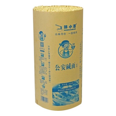 【韩小面】碱面凉面武汉热干面干碱面炒面挂面营养早餐面条5斤装2袋图2