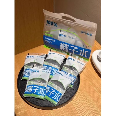 耶气满满椰子水180ml袋装天然电解质水NFC新鲜椰青水非浓缩还原1件图5
