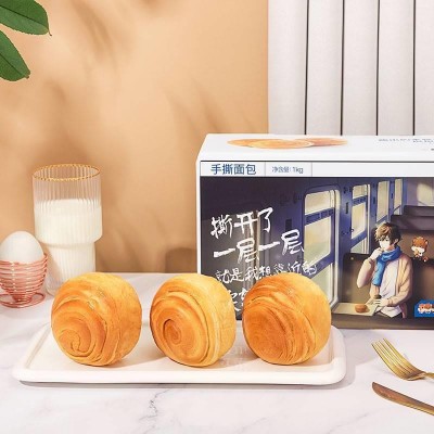 三只松鼠手撕面包早餐健康吐司面包整箱零食休闲食品旗舰店同款1件图3
