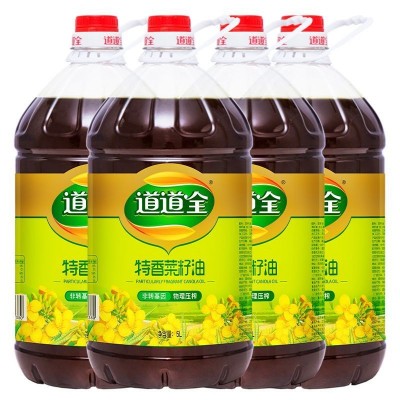道道全特香菜籽油 非转基因物理压榨 滴滴浓香口味纯正食用油家用1件图4