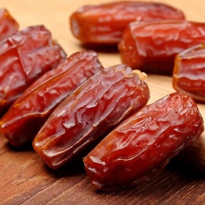 伊朗黑椰枣蜜枣干500g 阿联酋枣沙漠面包枣零食软糯香甜黑椰枣干2袋图3
