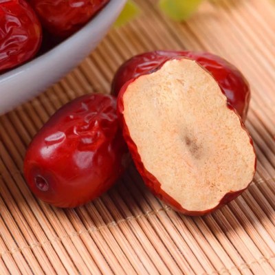 代发水洗红枣若羌灰枣500g 散装批发新枣新疆枣干零食煲汤大红枣5袋图3