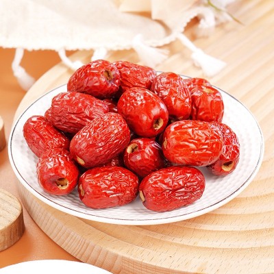 去核红枣500g新疆特产干果无核灰枣奶枣辅料零食批发代发2件图3