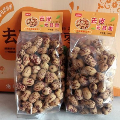去皮无核枣 虎皮枣 新疆红枣 20斤/箱 1箱图3