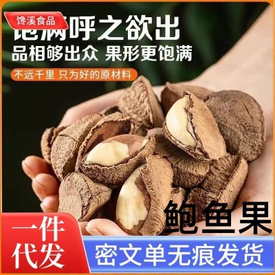 代发鲍鱼果250袋装批发带壳盐焗熟坚果原味熟沙漠果孕妇干果零食2袋
