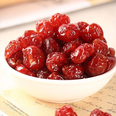 无核樱桃干批发水果干樱桃干代发休闲果干零食车厘子果脯蜜饯2袋图3