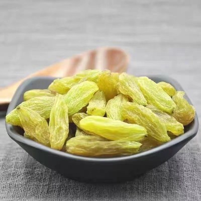 吐鲁番绿香妃葡萄干500g 大颗粒黄提子干切糕粽子蜜饯黄绿葡萄干2斤图3