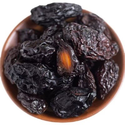 代发包邮新疆西梅干0添加500g 散装批发袋装梅子带核喀什大西梅干2袋图5