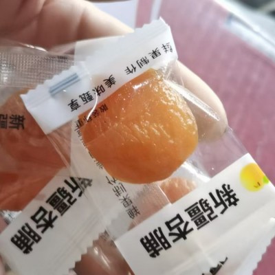 代发无核杏干杏脯独立包装批发500g红杏果干酸甜杏肉果脯零食金2袋图2