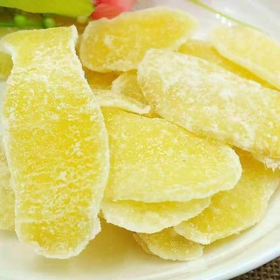 白糖姜片沂蒙纯手工古法正宗无添加糖姜片即食白糖姜片2袋