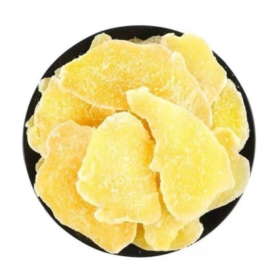 白糖姜片沂蒙纯手工古法正宗无添加糖姜片即食白糖姜片2袋图5