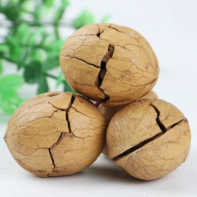 批发新疆阿克苏薄皮核桃 椒盐味熟核桃 奶香味熟核桃五香手捏即开5斤图4