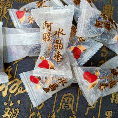 沧州特产无核水晶阿胶枣 100g/袋装批发代发 厂家现货无核软蜜2袋图4
