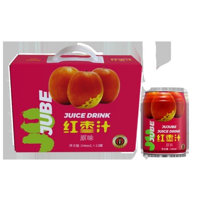 枣原高歌红枣饮料246ml*12罐红枣汁果汁天然健康营养早餐整箱批发200箱图5