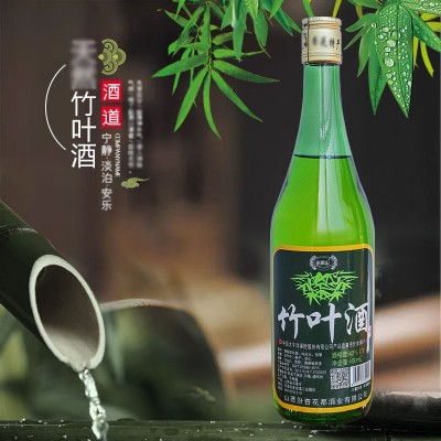 酒厂直发42度竹叶酒清香型白酒水代理清香型白酒批发整箱6瓶