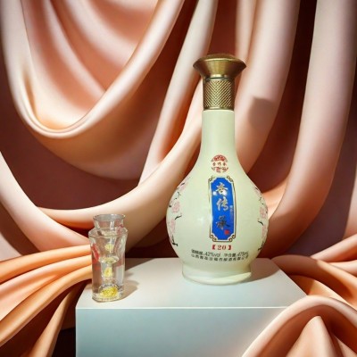 杏传承20礼盒装中秋送礼推荐清香型白酒475ml*6瓶粮食酿造42度酒6盒图3