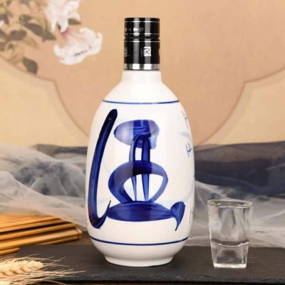 中秋送礼推荐小兰花礼盒装500ml*6瓶53度清香型白酒粮食酿造酒水6瓶