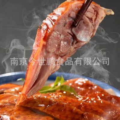 少量定制金陵烤鸭正宗南京烤鸭当天现烤整只带卤即食零食批发脆皮1袋图3