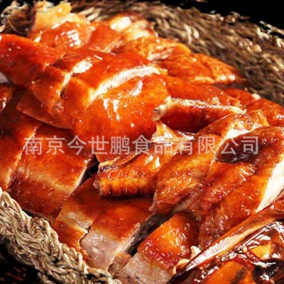 少量定制金陵烤鸭正宗南京烤鸭当天现烤整只带卤即食零食批发脆皮1袋图2