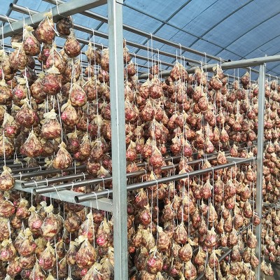 腊梅南京香肚特产500g风干猪肉肉肚腊味农家风味咸甜香肠腊肠 2袋图3