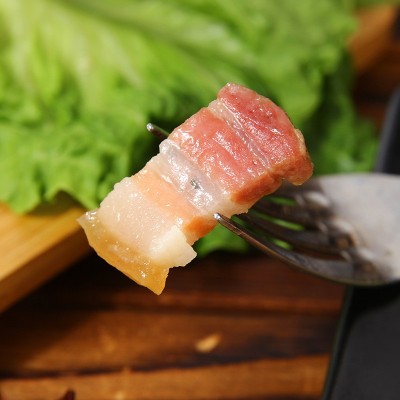 腊梅咸肉五花肉风干五花腊肉咸肉腌肉老腊肉南京特产腊味刀板香 2袋图3