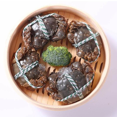 【礼券】大闸蟹券鲜活螃蟹礼盒中秋提货卡阳澄湖镇发【微商代理1份图5
