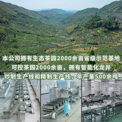 2025茶叶绿茶龙井新茶明前特级散装厂家批发西湖大佛礼盒装龙井茶1斤图3