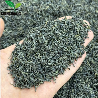 2025年新茶日照工艺云雾绿茶豆香龙井炒青散装茶叶批发摆地摊市场1斤图2
