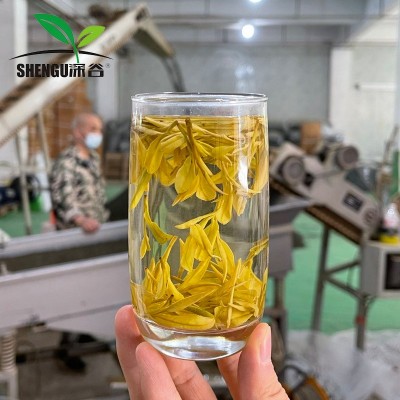 浙江2025年新茶明前茶春茶绿茶安吉工艺浓香型黄金芽茶叶批发散装10斤图3