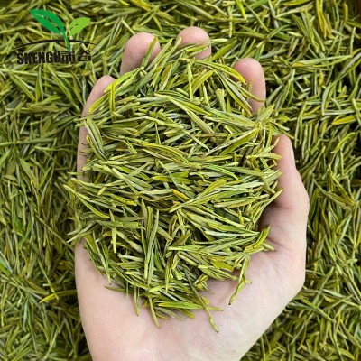 浙江2025年新茶明前茶春茶绿茶安吉工艺浓香型黄金芽茶叶批发散装10斤图2