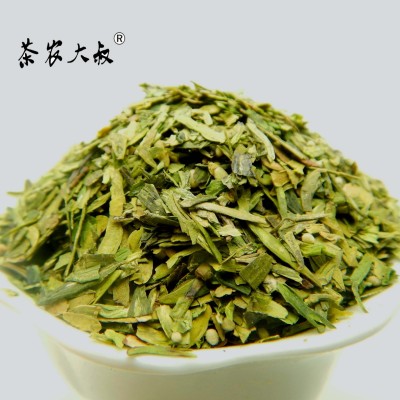 茶农大叔 龙井茶片 茶末 绿茶沫 2024新茶叶 茶碎片散装批发1斤图5
