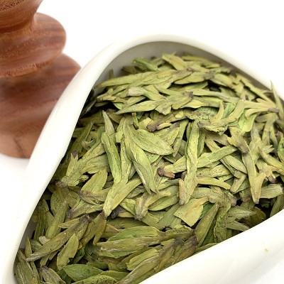 黄版绿茶茶43号雨前2025新茶一芽两叶浓豆香明前绿茶茶叶现货批发1件图2