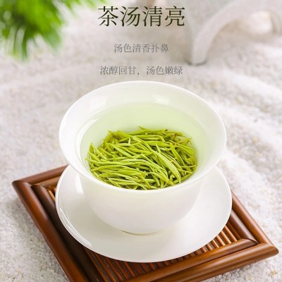 2024年明前龙井茶散装厂家批发高档绿茶茶叶礼盒装特级明前茶批发1罐图2