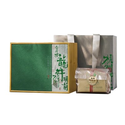 甄选明前龙井茶礼盒装厂家批发高档绿茶茶叶礼盒装明前特级龙井茶1盒图5