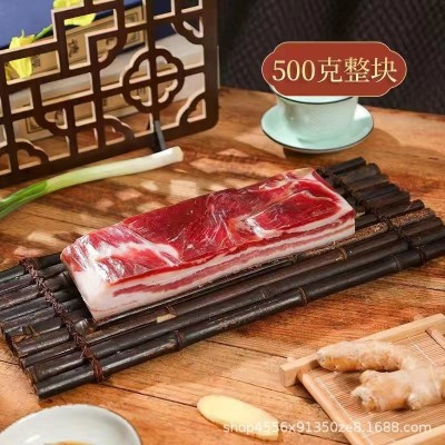 金华甄金禧咸肉预制菜五花肉腊肉火腿无骨天然调味料淡腌肉整块2份图5