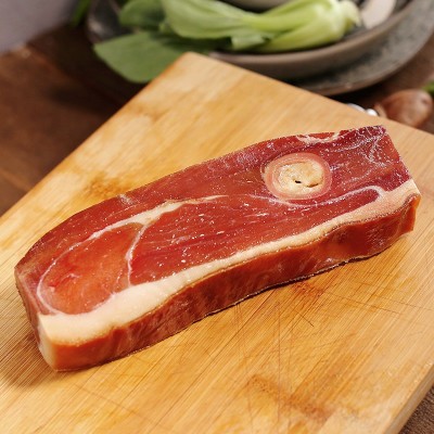金字金华火腿肉228g家用装批发出口级标准 浙江特产煲汤料2盒图2