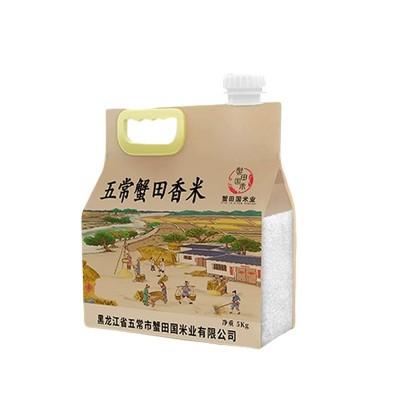正宗蟹田国米五常大米原粮稻花香2号10斤东北产地直发当季新米 1袋图4